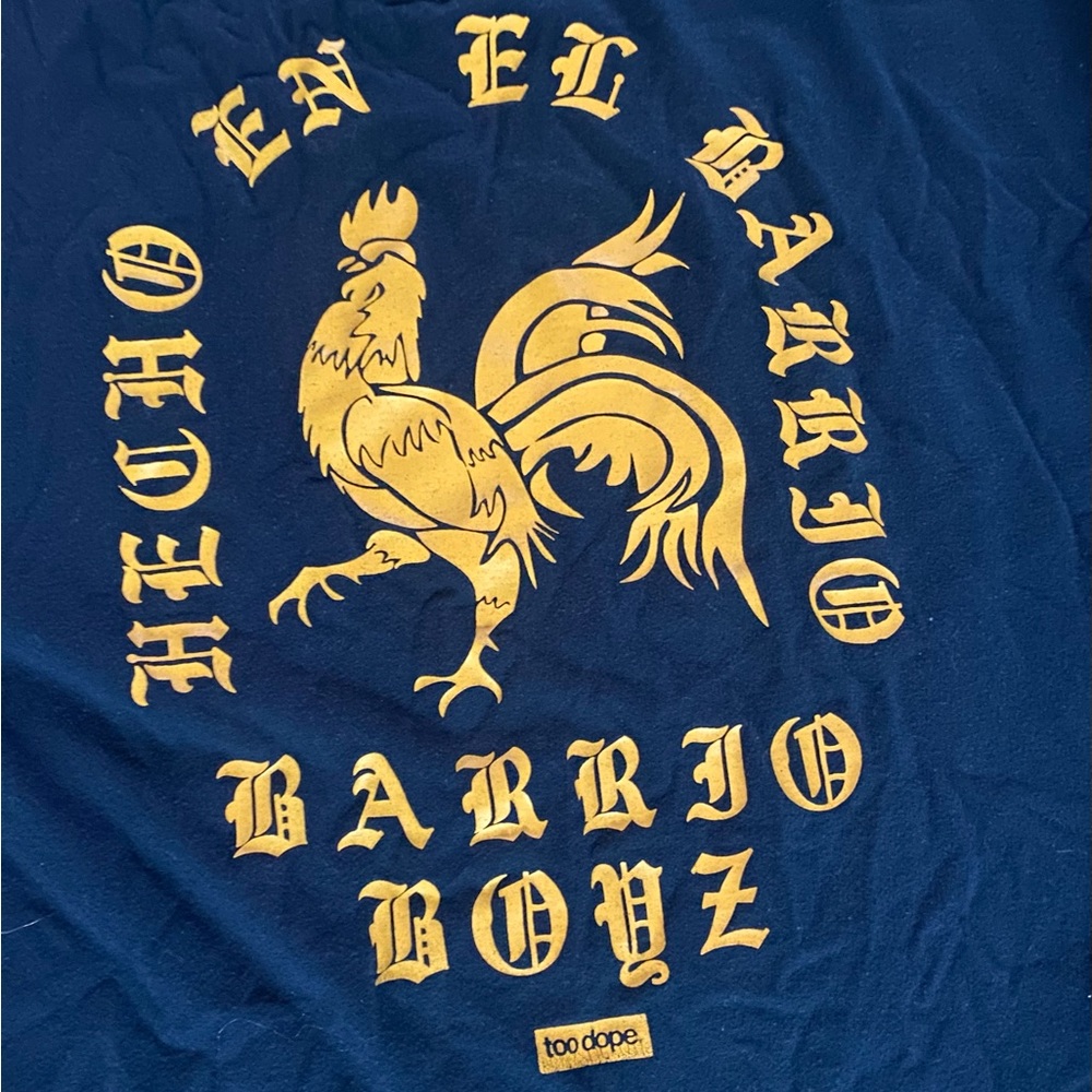 Too Dope ‘Hecho en el Barrio’ Rooster T-Shirt